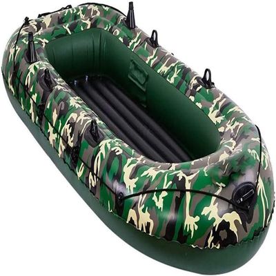 CukUJH Inflatable Drifting Fishing Boats, Inflatable Boat Series, Explorer, Tourist Kayak, 3-Person PVC Kayak Set