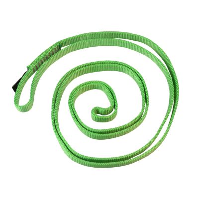 S.E.PEAK 16mm Nylon Straps Runner, 23KN/5171 lbs, EN566 Rock Tubular Webbing for Tree Work, Positioning, Rigging, Ziplining, Anchoring,Hanging, Stretching,3pc,48inch,Green