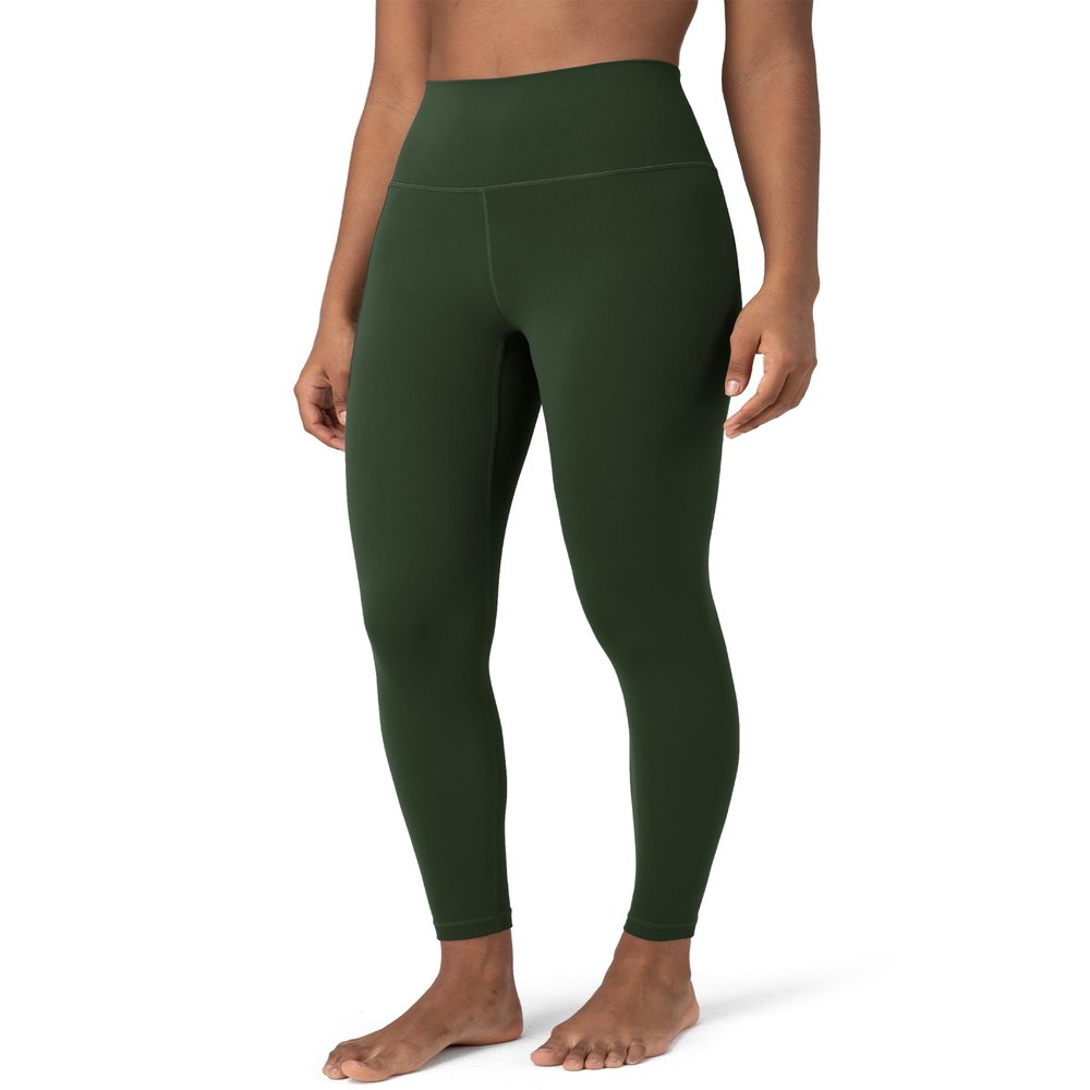 Colorfulkoala Women's Dreamlux High Waisted Workout Leggings 25" Inseam 7/8 Length Yoga Pants(M, Rosin)