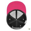Bandera de la Comarca Ngbe-Bugl Snapback Hat Flat Bill Hat Baseball Cap for Men Women Flat Brim Hats Pink view 3