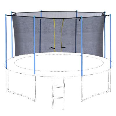 Exacme Trampoline Enclosure Set, Inner Net with Poles Hardware for 6181-C10-2