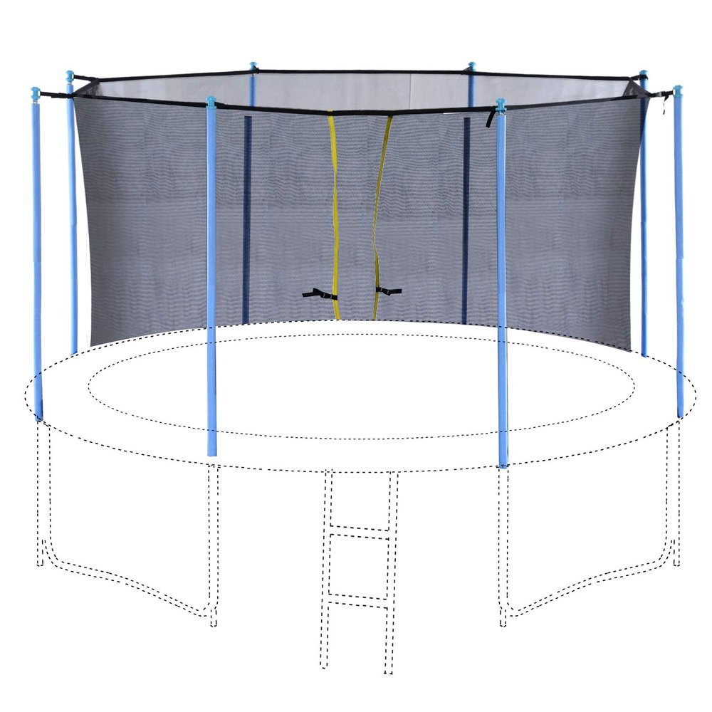 Exacme Trampoline Enclosure Set, Inner Net with Poles Hardware for 6181-C10-2