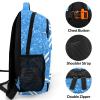 XOZOTY Cheer Cheerleaders Light Blue Large Capacity Shoulders Bag Daypacks for College Travel Work Hiking view 4