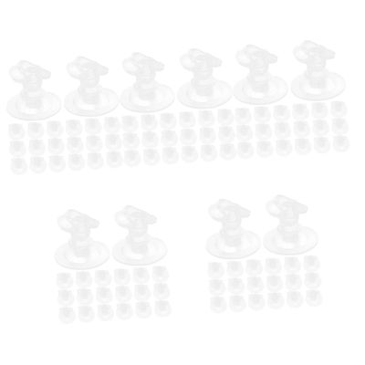 VANZACK 250pcs PVC Air Pump Nozzles for Inflatable Toys Swimming Rings and Pillows Inflating Adapter for Electric Air Pumps Easy to Clean and Store