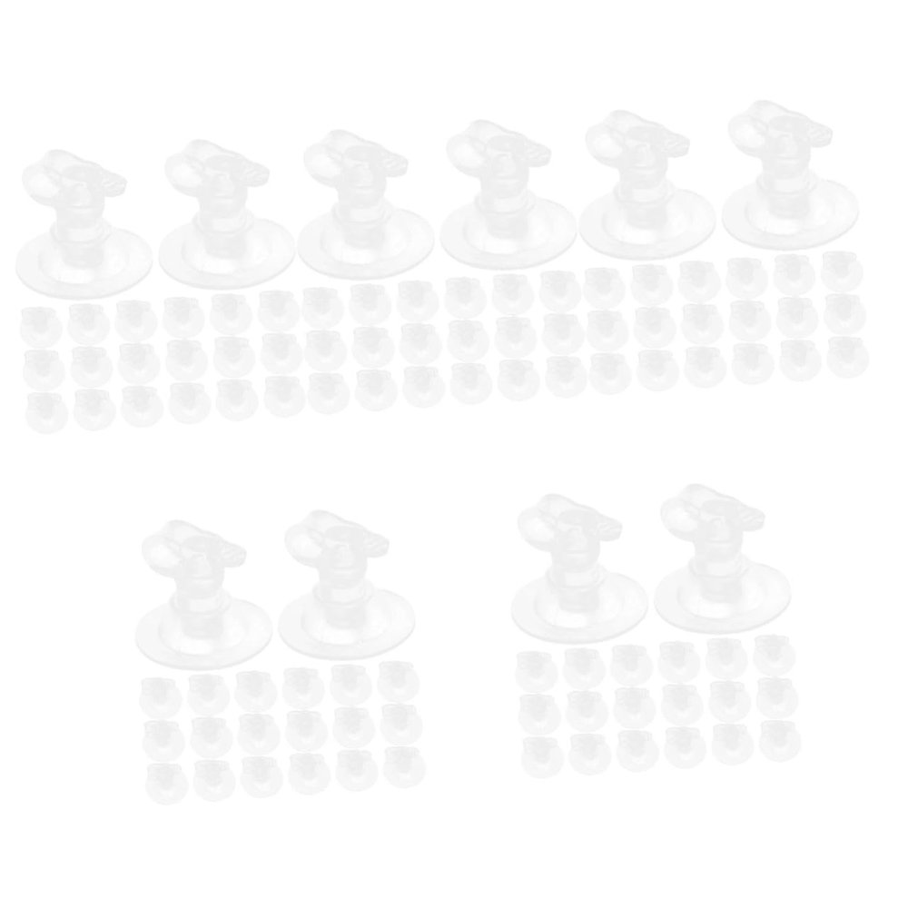 VANZACK 250pcs PVC Air Pump Nozzles for Inflatable Toys Swimming Rings and Pillows Inflating Adapter for Electric Air Pumps Easy to Clean and Store