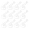 VANZACK 250pcs PVC Air Pump Nozzles for Inflatable Toys Swimming Rings and Pillows Inflating Adapter for Electric Air Pumps Easy to Clean and Store view 2