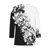3/4 Length Sleeve Womens Tops Sexy Off The Shoulder Tops for Women Summer V Neck T-Shirt Solid Color /Graphic Tees 2025 Casual Clothes Business Dressy Top Trendy Going Out Shirts Boho Fashion Cute view 4