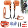 timiland Tree Climbing Spikes SetTree Climbing GearAdjustable Length Design,Alloy Steel Pole Climbing Spurs,Hunting and Observation,Fruit Picking (Set H) view 1