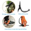 timiland Tree Climbing Spikes SetTree Climbing GearAdjustable Length Design,Alloy Steel Pole Climbing Spurs,Hunting and Observation,Fruit Picking (Set H) view 4