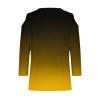 3/4 Length Sleeve Womens Tops Sexy Off The Shoulder Tops for Women Summer V Neck T-Shirt Solid Color/Graphic Tees 2025 Casual Clothes Business Dressy Top Trendy Going Out Shirts Boho Fashion Cute view 4