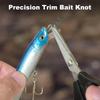 SNAIL TRAIL 2 Sets Fishing Braided Line Scissors, 6-inch & 4.5-inch Fishing Line Cutters Combo, Serrated Stainless Steel Fishing Shears for Saltwater, Fish Wire Cutters view 4