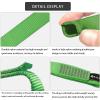 S.E.PEAK 16mm Nylon Strap Runner, 23KN/5171 lbs, EN566 Rock Tubular Webbing for Tree Work, Positioning,Rigging, Ziplining, Anchoring,Hanging,Stretching,1pc,24inch,Green view 3
