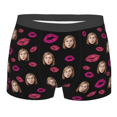 Custom Boxers with Face on Them Custom Underwear for Boyfriend Christmas Birthday Gift Ideas Personalized Boxers for Men Funny Boxers S-0.00033