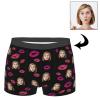 Custom Boxers with Face on Them Custom Underwear for Boyfriend Christmas Birthday Gift Ideas Personalized Boxers for Men Funny Boxers S-0.00033 view 2