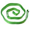 SEPEAK 25mm Nylon Tubular Webbing1-Inch, 29KN/6520 lbs, Sturdy Sewn Strap for Arborist,Climbing,Positioning,Rigging, Ziplining, Anchoring,Hanging,3pc,59inch,Green view 1