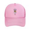 Animal Cartoon on a Stick Baseball Cap Women Men Mesh Back Hat Adjustable Trucker Hats Sun Hat view 2
