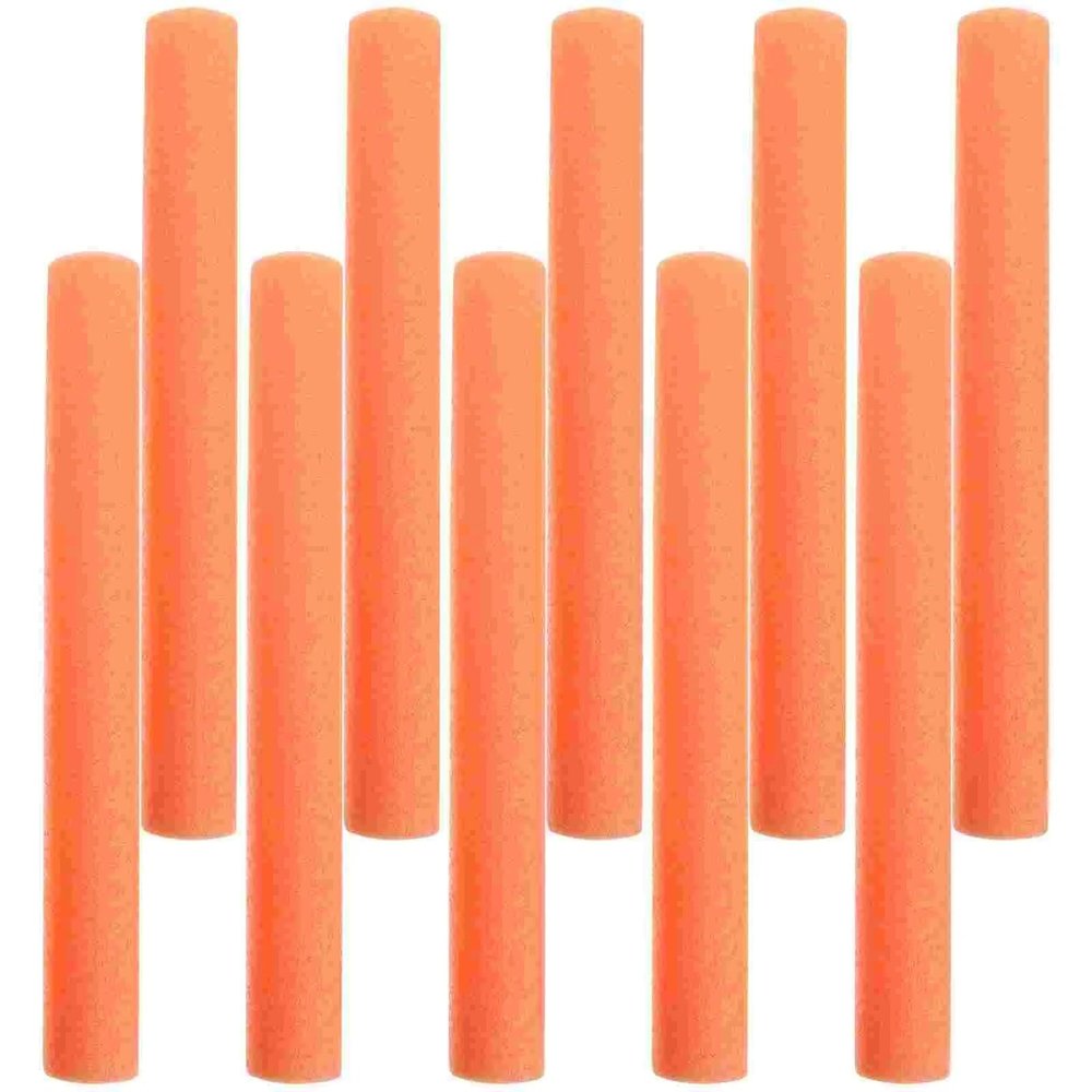 ANNURA Trampoline Foam Cover Tube,Trampoline Pole Foam Sleeves Foam Noodle Trampoline Pole Foam Tubes Pads Protective Trampoline Spring Cover Padding Trampoline Pole Foam Sleeves 10pcs, Orange