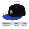 MULIHU Cartoon Lion Snapback Hat Flat Bill Hat Baseball Cap for Men Women Flat Brim Hats view 4
