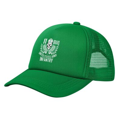11 The Brave American Army Baseball Cap Women Men Mesh Back Hat Adjustable Trucker Hats Sun Hat