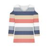 3/4 Length Sleeve Womens Tops Sexy Off The Shoulder Tops for Women Summer V Neck T-Shirt Solid Color /Graphic Tees 2025 Casual Clothes Business Dressy Top Trendy Going Out Shirts Boho Fashion Cute view 3