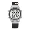 Hearkent Women Pedometer Watch-Step Tracker with Calories Counter-LCD Large Numbers-30M Waterproof-Pedometer Watch Step Counter for Walking(Black)