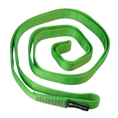 SEPEAK 25mm Nylon Tubular Webbing1-Inch, 29KN/6520 lbs, Sturdy Sewn Strap for Arborist,Climbing,Positioning,Rigging, Ziplining, Anchoring,Hanging,3pc,48inch,Green