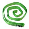 SEPEAK 25mm Nylon Tubular Webbing1-Inch, 29KN/6520 lbs, Sturdy Sewn Strap for Arborist,Climbing,Positioning,Rigging, Ziplining, Anchoring,Hanging,3pc,48inch,Green view 1
