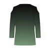 3/4 Length Sleeve Womens Tops Sexy Off The Shoulder Tops for Women Summer V Neck T-Shirt Solid Color/Graphic Tees 2025 Casual Clothes Business Dressy Top Trendy Going Out Shirts Boho Fashion Cute view 4
