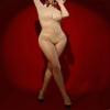 Alvivi Women's Oil Shiny Sheer Bodystockings Gloved Sleeve Back Zipper Jumpsuit Lingerie Nightwear Nude One Size view 4