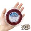 Eupheng Nylon Coated 1x7 & 7x7 Stainless Steel Leader Wire, Knottable Fishing Wire Leader Line for Saltwater, 20lb - 135lb Test in Black, Red in 30ft, 100ft Lengths, with Crimps Sleeves view 1
