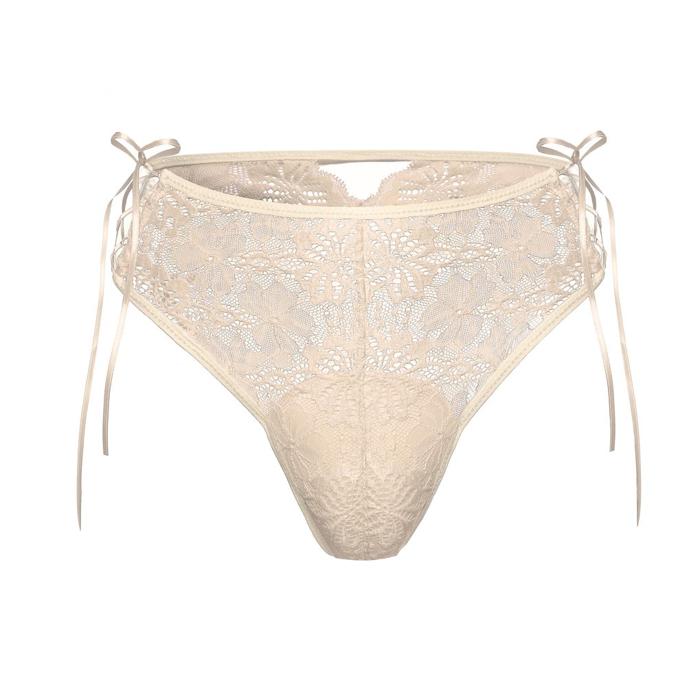 DTODWW Mens Hiding Gaff Panties Thicken Underwear Thongs Adjustable Lace Briefs Nightwear