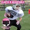 AIGEVTURE Youth Football Gloves Wide Receiver Best Gifts Kids Flag Football Receiving Gloves Boys Girls Pink Medium view 4