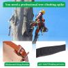 Tree Climbing Spikes Set,Tree Climbing Gear,Manganese Steel Claw,Adjustable Length Design,Tree Spikes for Tree Work,Hunting and Observation, Fruit Picking, Jungle Survival (Brown) view 4