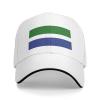 Flag of The Livonians Baseball Cap Women Men Hat Adjustable Outdoor Baseball Caps Sun Hat White view 2