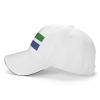 Flag of The Livonians Baseball Cap Women Men Hat Adjustable Outdoor Baseball Caps Sun Hat White view 3