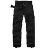 mosingle Women's Cotton Casual Military Cargo Hiking Combat Work Pants with Pocket#2087-Black-12 view 1