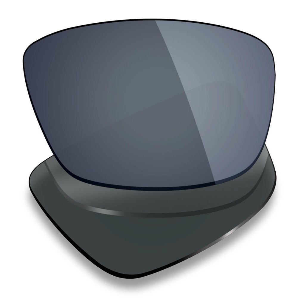 Mryok Polarized Replacement Lenses Compatible with Spy Optic Cyrus Sunglasses, HD Polarized, UV Protection, Impact Resistant & Perfectly Fit - Black Chrome