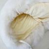 RYZGOJV Winter Beanie Hat for Women Plush Cotton Lined Pom Pom Hats for Girls Warm Winter Knit Skull Cap-White view 2