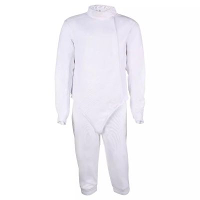 LYXXJRYBHD 450N Fencing Uniform Suit for Adults Kids, High-Strength Anti-stab, Jacket Pants Vest Set for Foil, Epee, Saber(Size:Left42)