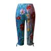 Leggings for Women 2024 Capri Pants Leggings Fitness Tights Workout Print Gym Capri Trousers 3/4 Length Cropped Pants view 4