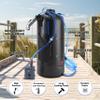Teamaze Camping Shower,12L Portable Camp Shower Bag with Upgraded Screw Lid, Auto Pressure Pump, Solar Shower, Camping Shower Head for Beach Camping, Hiking, Traveling, Washing view 2