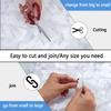 HSPLXYT Camo Netting, Camouflage Net, Military Hunting Mesh Nets, Double-Layer, 150D, White, Various Sizes, for Decoration, Camouflage and Sun Shading(Size:200x300cm/6.6x9.8ft) view 3