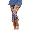 Leggings for Women 2024 Capri Pants Leggings Fitness Tights Workout Print Gym Capri Trousers 3/4 Length Cropped Pants view 1