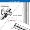 Spinning Pole Portable Removable Professional Stripper Dance Pole Ceiling Mounted, Smooth Connection Dancing Tube Kit for Carpet, Adjustable Home Fitness Pole with Fixed Plate(Size:2.2m-2.7m(7.2ft-8.8 view 4