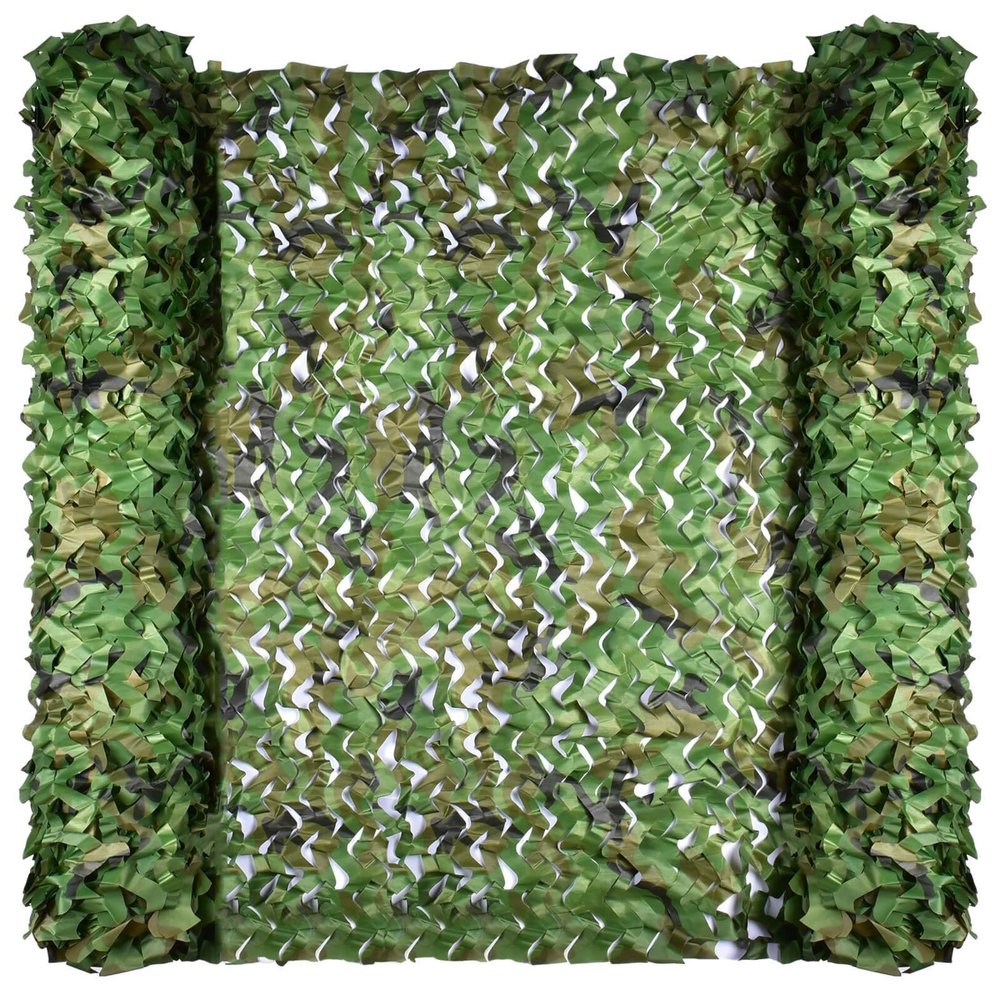 HSPLXYT Camo Netting Balcony Netting Camouflage Netting Camp Netting for Hunting Sunshade Car Cover Camping Shooting Fence Canopy Party Decorations(Size:200x300cm/6.6x9.8ft)