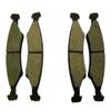 FOUNCY Replacement for fits 2 Pairs UFP Disc Brake Pad DB35 DB-35 Gold 31766UK Boat Trailer Ranger EZ loader view 1