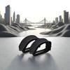 2Pcs Black Beam Strap Pedal Straps Cycling Kids Bike Foot Pedal Straps Toe Clips Straps Tape Cycling Parts and Components for Fixed Gear Bike view 4