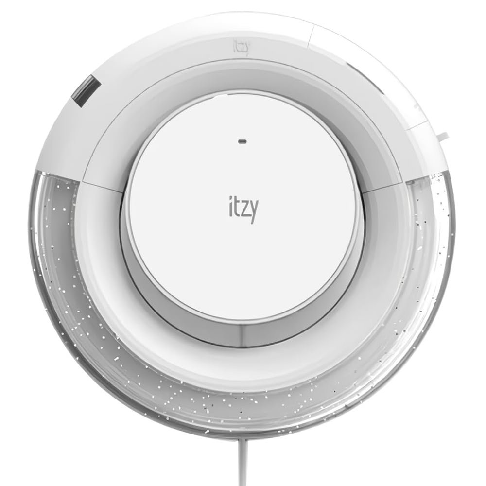 SAYZER ITZY Lightstick Official Light Ring with Cradle Kpop Merch Merchandise, Standard, White