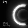 SAYZER ITZY Lightstick Official Light Ring with Cradle Kpop Merch Merchandise, Standard, White view 2