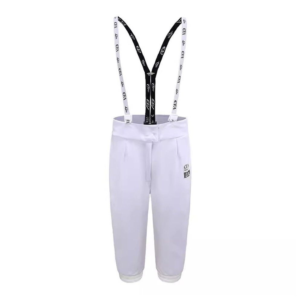 350N Fencing Pants, Foil/Epee/Sabre Adult Children Fencing Pant, Protective Pants, Fencing Gear(Size:50#) White